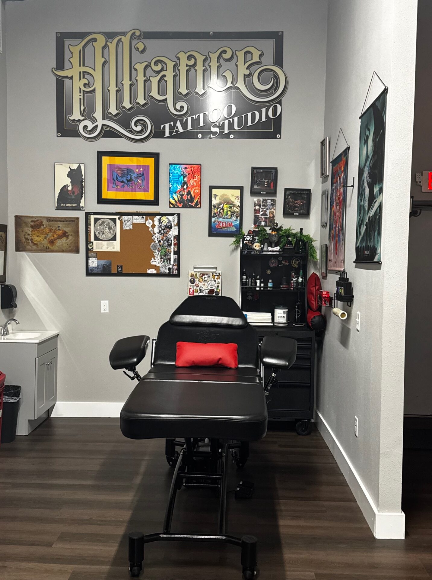 Alliance Tattoo Studio interior
